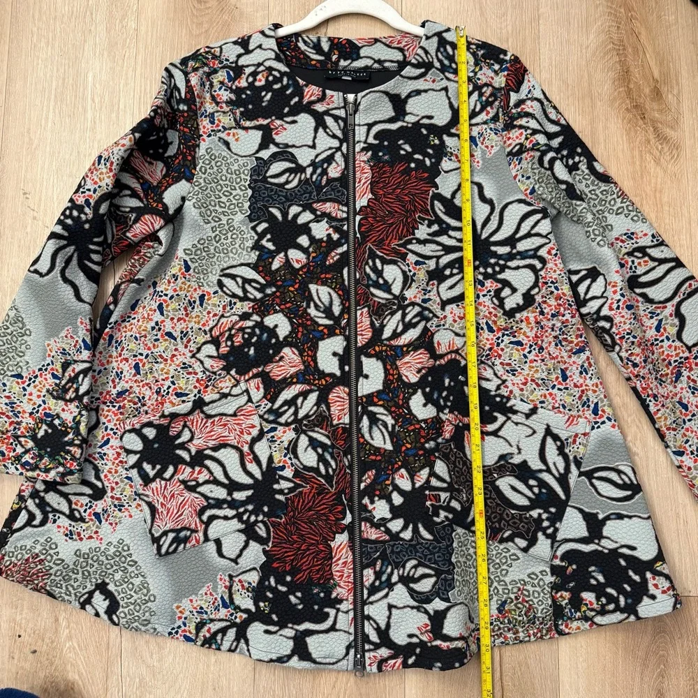 bryn walker Juniper Jacquard Long Jacket - Picture 15 of 16